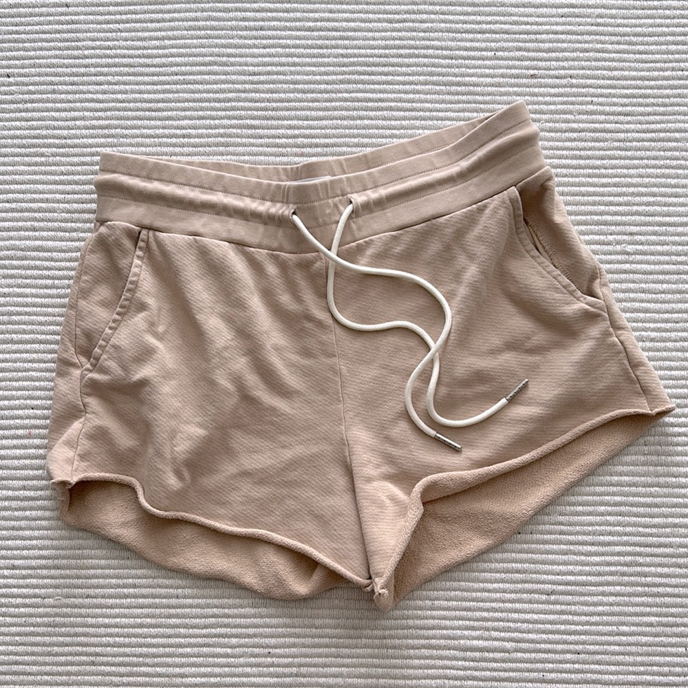 MATE the Label Terry Shorts in Latte XS